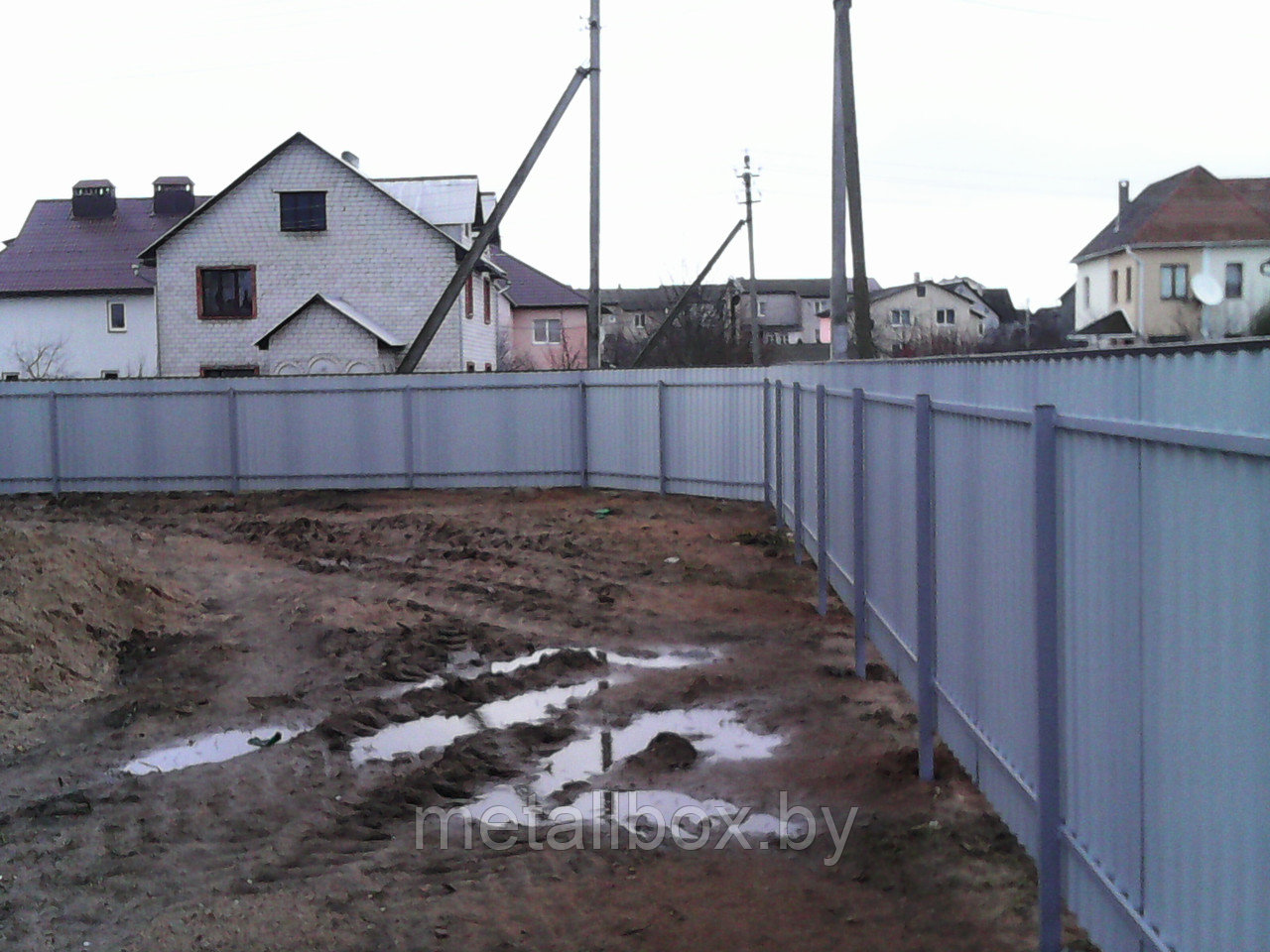 Забор из профнастила 1.5 м "Стандарт" - фото 7 - id-p145273614