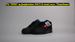 Кроссовки Nike Air Force 1 Type Black Blue