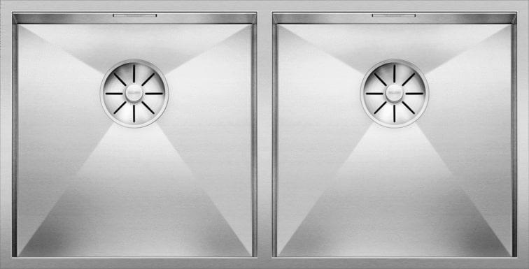 Кухонная мойка Blanco Zerox 400/400-U (зеркальная полировка) - фото 1 - id-p145274187