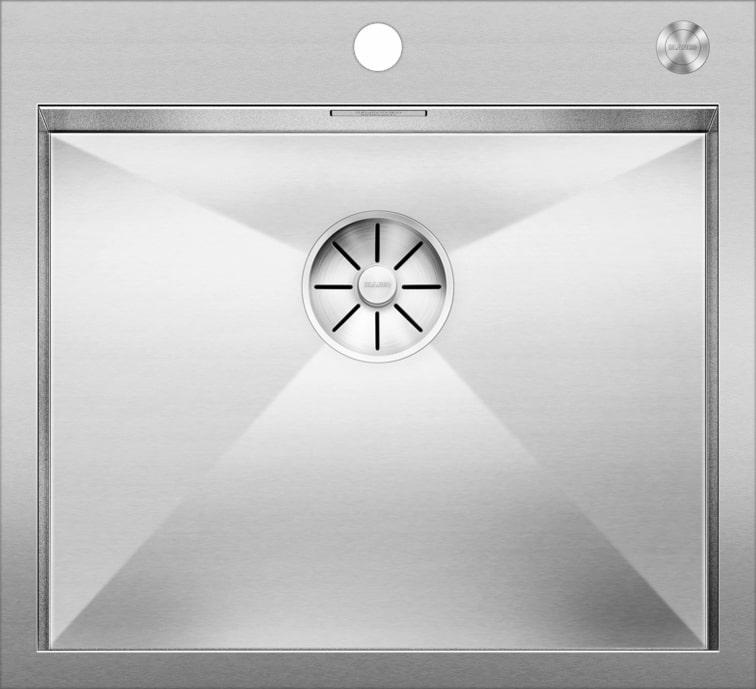 Кухонная мойка Blanco Zerox 500-IF/А (зеркальная полировка, с клапаном-автоматом) - фото 1 - id-p145274199