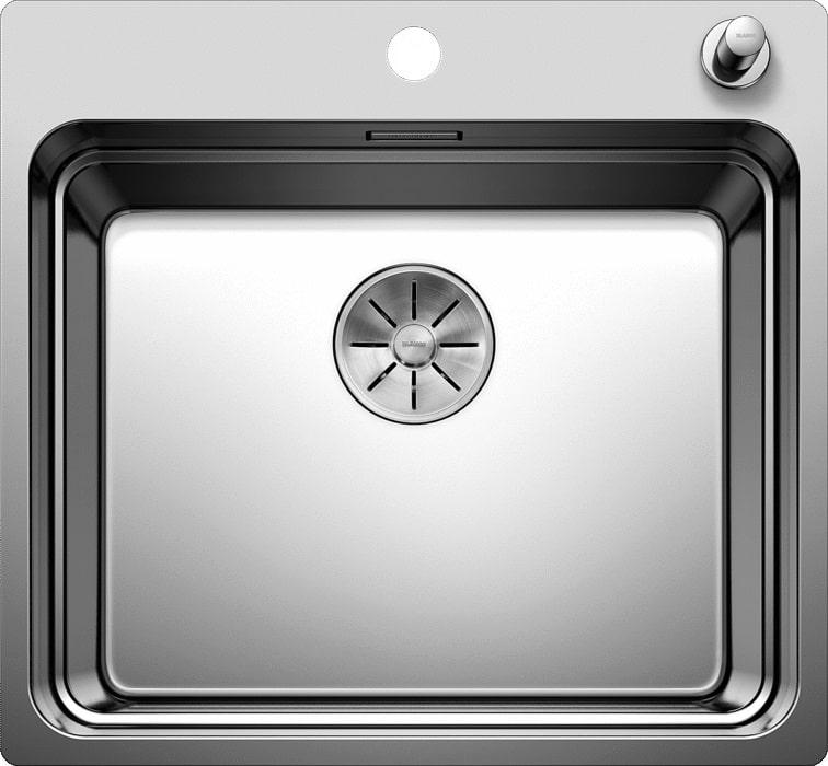 Кухонная мойка Blanco Etagon 500-IF/A (зеркальная полировка, с клапаном-автоматом)
