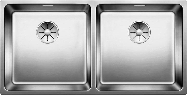 Кухонная мойка Blanco Andano 400/400-U (зеркальная полировка, без клапана-автомата)