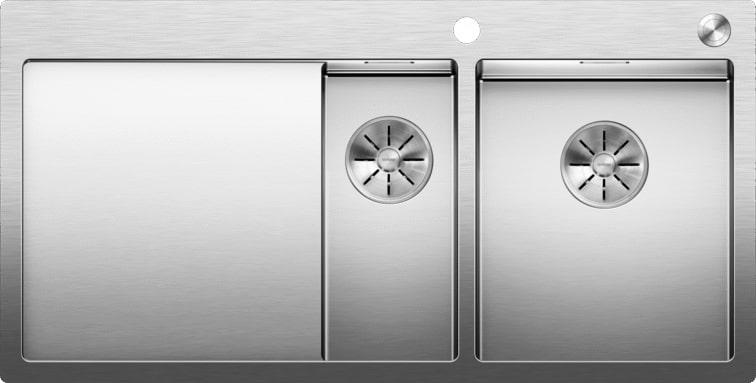 Кухонная мойка Blanco Claron 6 S-IF/А (правая, зеркальная полировка, с клапаном-автоматом)