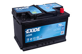Аккумулятор тягово-стартерный Аккумулятор Exide AGM EK700 (70Ah)