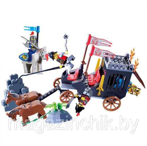Конструктор Освобождение короля Рыцари Brick 1018, аналог LEGO - фото 4 - id-p145274899