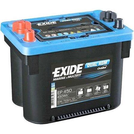 Аккумулятор EXIDE AGM EP450 (50 А/ч) 750A, фото 2