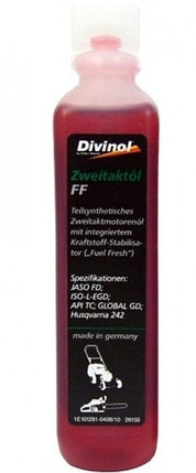 Моторное масло Divinol Zweitaktoel FF (масло для двухтактных двигателей) 100 мл., фото 2