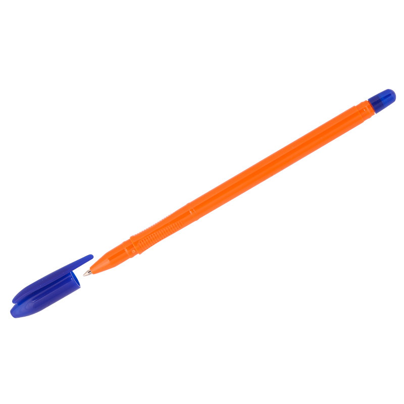 Ручка шариковая Стамм "VeGa. Orange" синяя, 0,7мм, оранжевый корпус РШ111(работаем с юр лицами и ИП) - фото 1 - id-p145310886