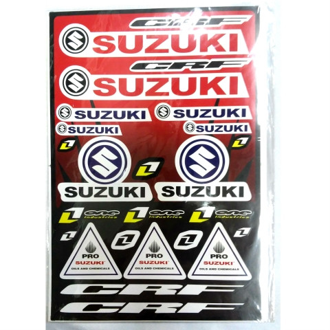 Наклейки LP Suzuki Red - фото 1 - id-p39870061
