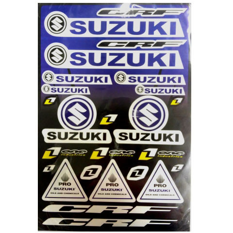 Наклейки LP Suzuki Dark Blue - фото 1 - id-p135796002