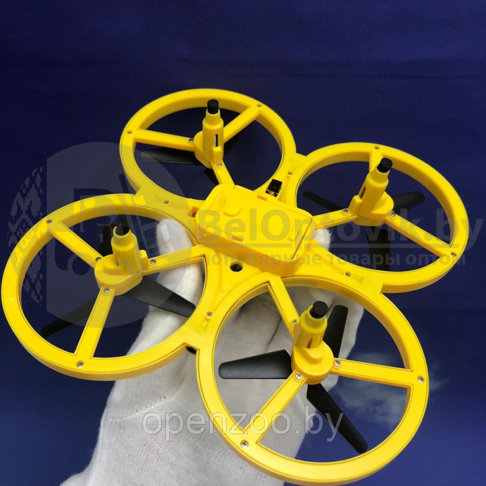 Квадрокоптер-дрон светодиодный Tracker CX-50 управление жестами руки, 2.4 Ghz 14 - фото 3 - id-p145311082