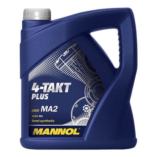 Моторное масло MANNOL 4-Takt Plus 10W-40 4L - фото 1 - id-p138146940