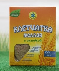 Клетчатка пшеничная мелкая с солодкой, Компас Здоровья, 200 гр