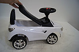 Детская машинка-каталка, толокар RiverToys BMW JY-Z01B (белый/черный), фото 2