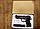 С.18+ Пистолет детский с глушителем, пневматический, металл, Airsoft Gun, фото 8
