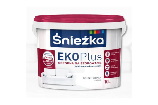 Краска Sniezka Eko Plus 3 л., фото 2