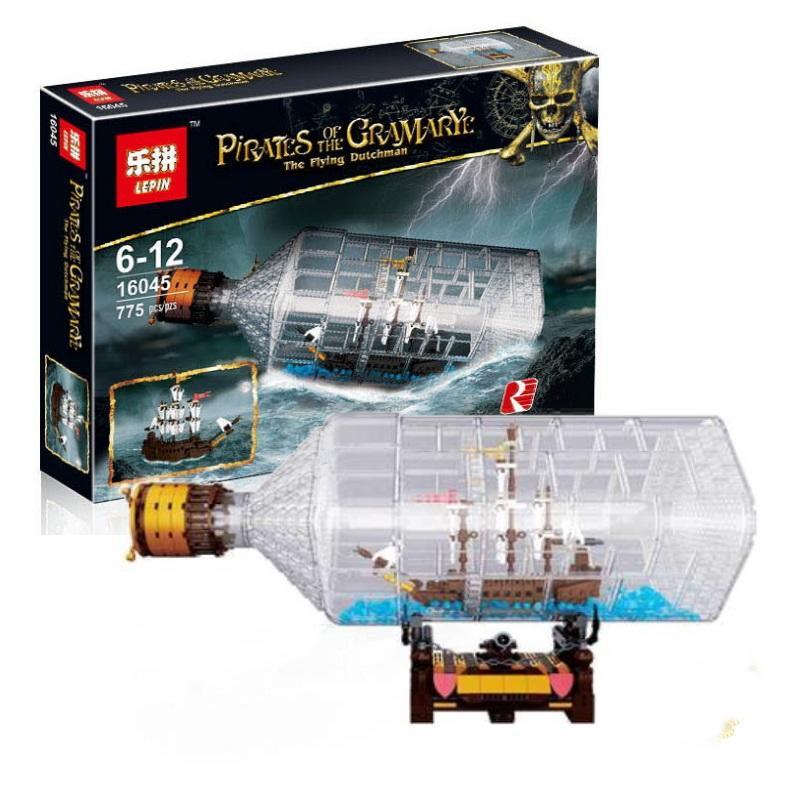 Конструктор Корабль в бутылке (аналог Lego 21313), фото 1