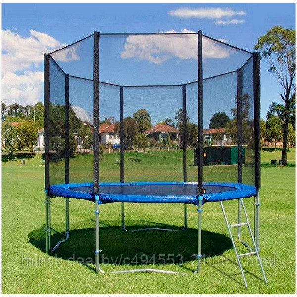 С внешней сеткой Atlas Sport Батут Atlas Sport 404 см (13ft) PRO (усиленные опоры)