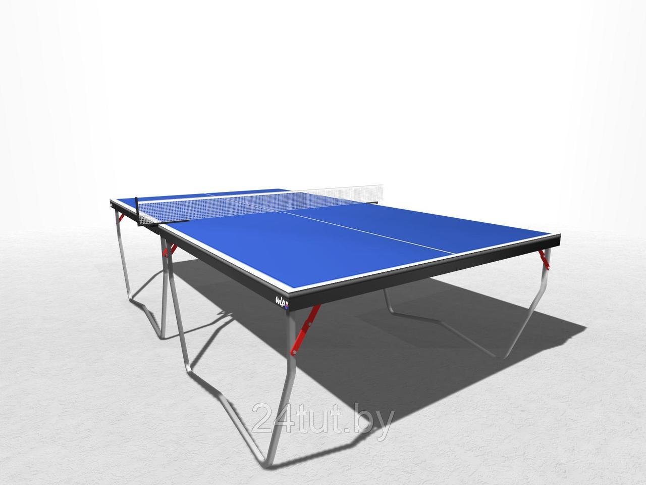 Теннисные столы Wips Теннисный стол всепогодный композитный WIPS Any Cover 61090 (6 мм, на П-ножках)