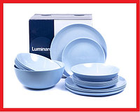 P2961 Столовый сервиз Luminarc Diwali Light Blue, набор тарелок, 19 предметов