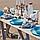 P2961 Столовый сервиз Luminarc Diwali Light Blue, набор тарелок, 19 предметов, фото 6