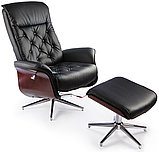 Массажные кресла Calviano TV-кресло Calviano 95 с пуфом (черное, массаж), фото 5