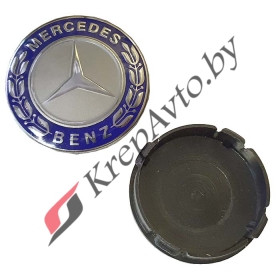 Заглушка (колпачок) в литой диск Mercedes Benz 55х59мм - фото 1 - id-p145358782
