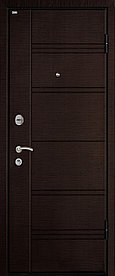 Входная дверь М17 (17Х) белое Капучино мелинга 860 R