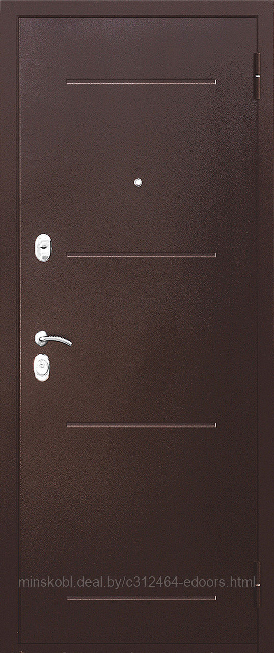 Дверь входная металлическая Гарда 7.5 антик Венге 860 R