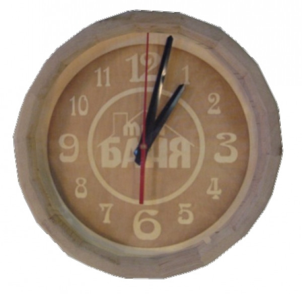 Часы для бани и сауны №1 - фото 1 - id-p11866761