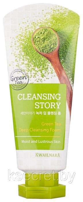 Пенка для умывания успокаивающая Cleansing Story Foam Cleansing (Green Tea) 120г - фото 1 - id-p145362067