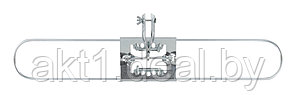 Держатель мопа металлический 80x9 см TTS