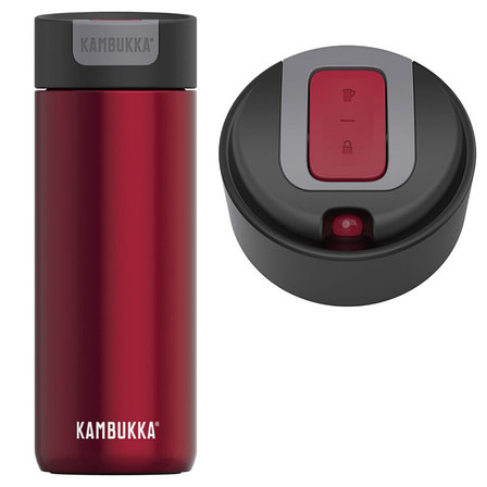 Термобутылка Kambukka Ravenous Red 500 мл., фото 2