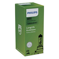 Автомобильная лампа H11 Philips LONGLIFE ECOVISION 12362LLECOC1