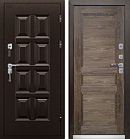 ПРОМЕТ "Винтер" (ТЕРМОРАЗРЫВ) Дуб Шале Морёный (А) | Входная металлическая дверь, фото 1
