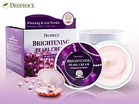 ДП MOISTURE Крем для лица питательный с экстрактом жемчуга DEOPROCE MOISTURE BRIGHTENING PEARL CREAM