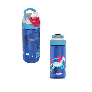 Детская бутылка для воды KAMBUKKA LAGOON Rainbow Unicorn 500 мл., фото 2