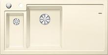 Кухонная мойка Blanco Axon II 6 S (глянцевый магнолия, левая, с клапаном-автоматом  InFino®)