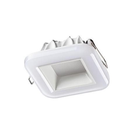 358282 SPOT NT19 116 белый Встраиваемый светильник IP20 LED 4000K 6W 85-265V JOIA, фото 2