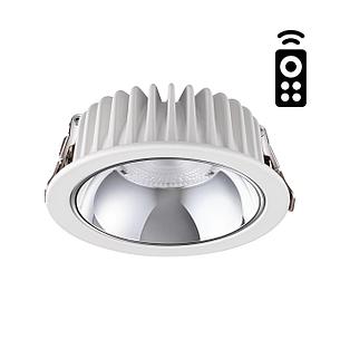 358296 SPOT NT19 042 белый Встраиваемый диммир.светильник с пультом ДУ IP20 LED 3000-6500K 7W MARS, фото 2