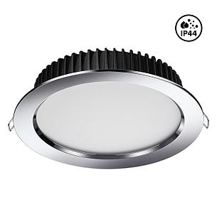 358305 SPOT NT19 105 хром Встраиваемый св-к (драйвер в комплект не входит) IP44 LED3000K 20W DRUM, фото 2