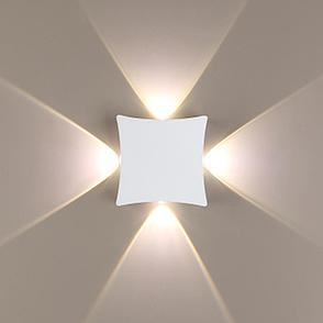 4251/4WL HIGHTECH ODL21 089 белый/металл Настенный светильник IP54 LED 4W 336Лм 4000K BALLA, фото 2