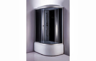 Душевая кабина 120*80**215 темная, без электрики Niagara NG-1510-14 LN/RN, фото 3
