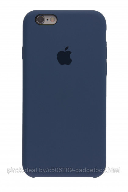 Чехол Silicone Case для Apple iPhone 6 / iPhone 6S, #20 Blue Cobal (Синий кобальт) - фото 1 - id-p130057785