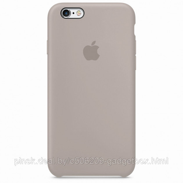 Чехол Silicone Case для Apple iPhone 6 / iPhone 6S, #23 Pebble (Песчаный) - фото 1 - id-p130057788