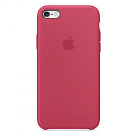 Чехол Silicone Case для Apple iPhone 6 / iPhone 6S, #39 Red raspberry (Малиновый)
