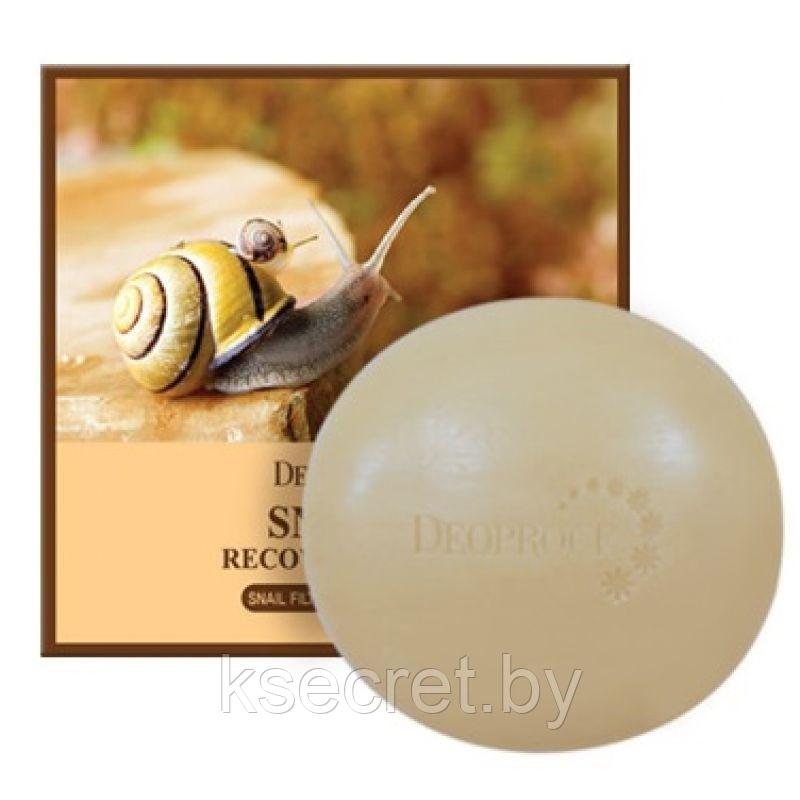 ДП SOAP Мыло с улиточным муцином DEOPROCE SOAP (SNAIL) 100гр - фото 1 - id-p145397481