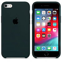 Чехол Silicone Case для Apple iPhone 6 Plus / iPhone 6S Plus, #48 Dark Green (Темно-зеленый)