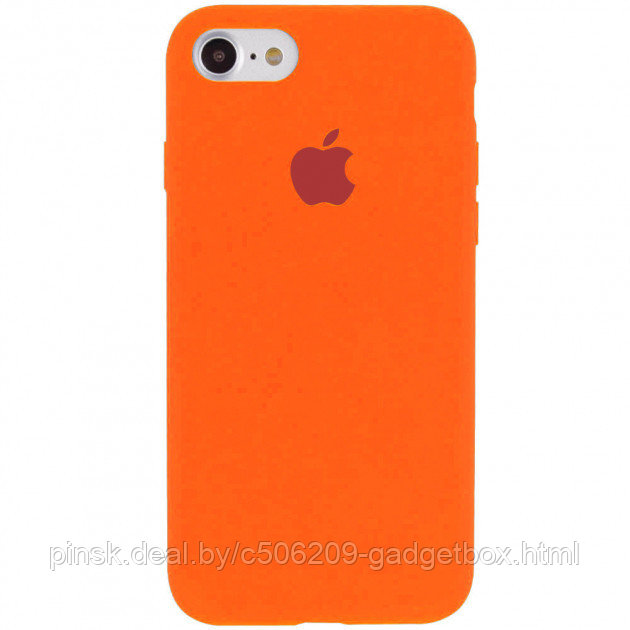 Чехол Silicone Case для Apple iPhone 7 / iPhone 8 / SE 2020, #2 Apricot (Абрикосовый) - фото 1 - id-p130057907