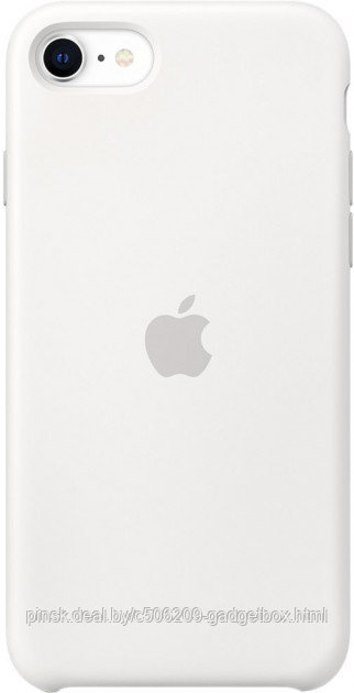 Чехол Silicone Case для Apple iPhone 7 / iPhone 8 / SE 2020, #9 White (Белый) - фото 1 - id-p130057914